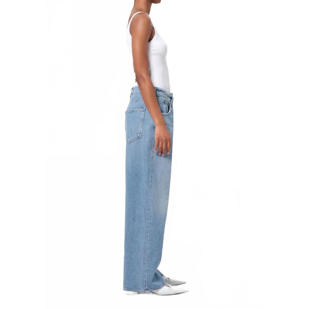 Agolde Vana Fold Wide Leg Jeans - Picture 4 of 11